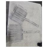 Hand held fire grills