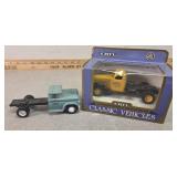 Ertl die cast classic vehicles semi trucks chevy