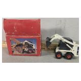 Clover die cast Bobcat 743B loader toy w/ box