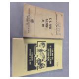 Army manuals, 30, M1 and clothing care