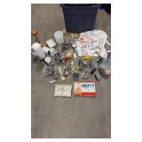 Assorted kitchen items with tote