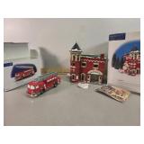 Dept. 56 fire hall and truck