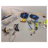 Tote of Lego, bionicle, Star Wars, and more!