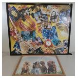 > 2 Wizard of Oz Jig-Saw Puzzle Pictures 36"x44"