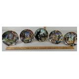 5 Wizard of Oz Plates, 4 from The Bradford