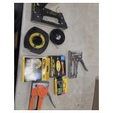 Staples, Staplers and tape measures
