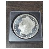 1oz Morgan Silver Round .999 1 Troy Oz SMI mint