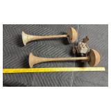 Vintage truck horns, seller states that he could