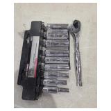 Socket set and driver