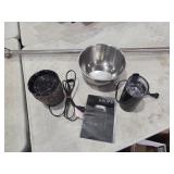 Household stuff, sentsy pot, grinder, bowl and