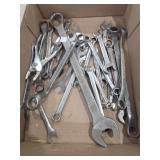 Assorted wrenches and brands