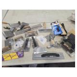 Tools, tile and sanding