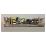 Fishing welcome sign