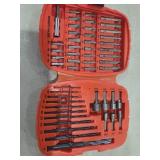 Black and decker bit set with case