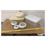 Anchor hocking and plastic kitchen containers