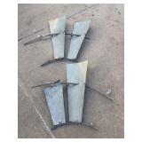 >2 windmill blade sections