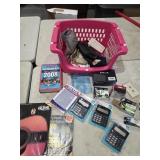 New calculators, guitar book, printer ink +++