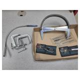 Tools, C clamps, multi wrench & more