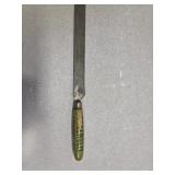 Greenslit lumber co. Knife advertising