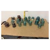 Vintage insulators, mostly Hemingray