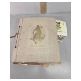 Scrap book, get well cards, and other early 20th