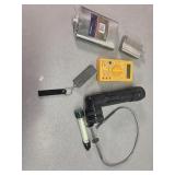 Assorted tools outdoors and others