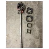 Craftsman pipe threader with dies and guides, 1