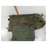 2- Military Duffle Bags, & Belt