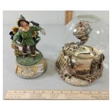 2 Wizard of Oz Music Box/Snow Globe