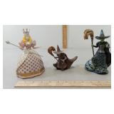 Wizard of Oz Figurines,  2- from The Bradford