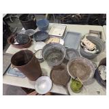 Enamel and aluminum pots and more!