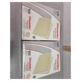 2 boxes letter size file folders 200 total