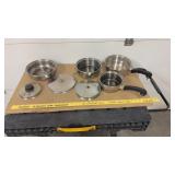 Saladmaster pans, some missing handles