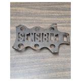 *Antique Sensible Cast Iron Trivet for your iron.