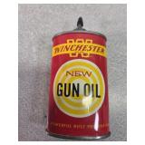 Winchester "New" gun oil can 3oz, some contents