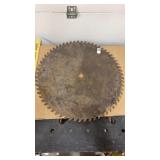 Buzz saw blade, 64 tooth, 22 1/2 inch diameter, 1