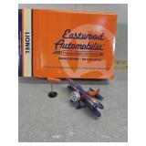 Lionel biplane die-cast