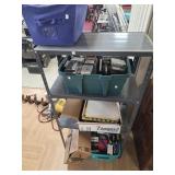 >shelf and contents, music and movies!