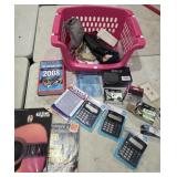 New calculators, guitar book, printer ink +++