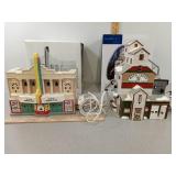 2- Department 56 "The Original Snow Village,  1-