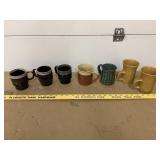 7 Vintage coffee cups