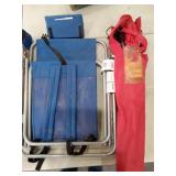 > 2 Folding Lawn Chairs