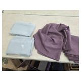 Curtains! Blue and purple 87ï¿½59