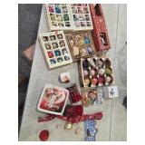 Christmas decorations, vintage