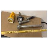 Vintage flashlights, ray-o-vac, eveready, etc