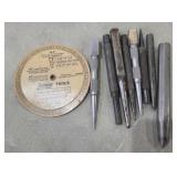 Drill / tap guide and punches