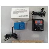 2 RR hobby train transformers