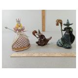Wizard of Oz Figurines,  2- from The Bradford