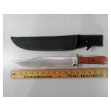 Fixed Blade Knife,  Bud K, Model BK1219, Stainless