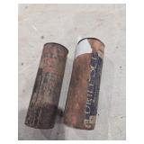 Drill set wooden case with drill bits